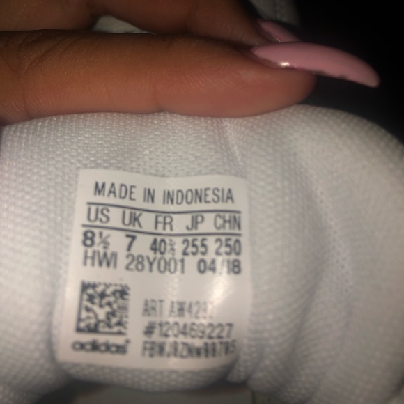 ADIDAS WORN ONCE! - Picture 2 of 8